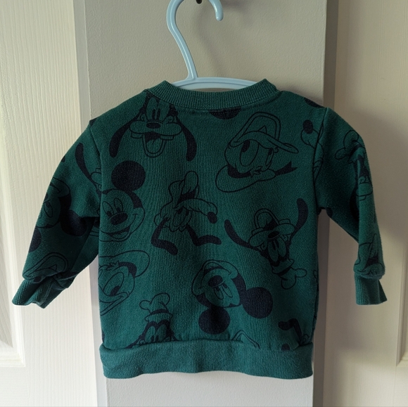 DISNEY BABY TEAM MICKEY SWEATER 3-6MTH - Picture 2 of 3